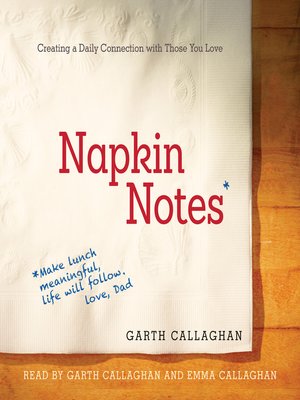 Napkin Notes - Audiobook